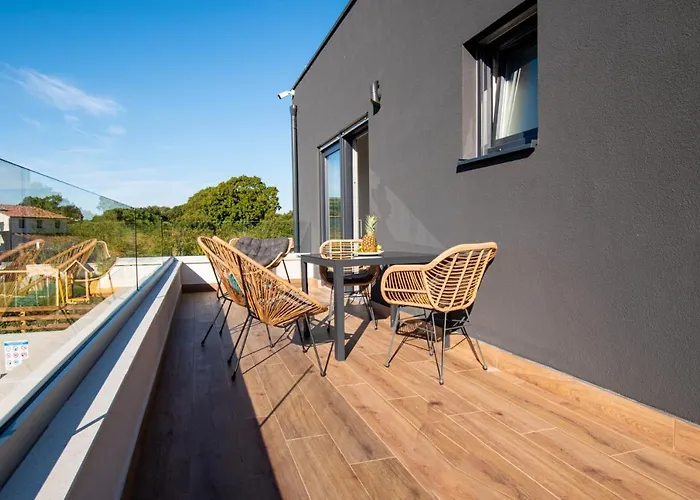 Villa Elite 1 & 2 With Two Pools Villa Pula